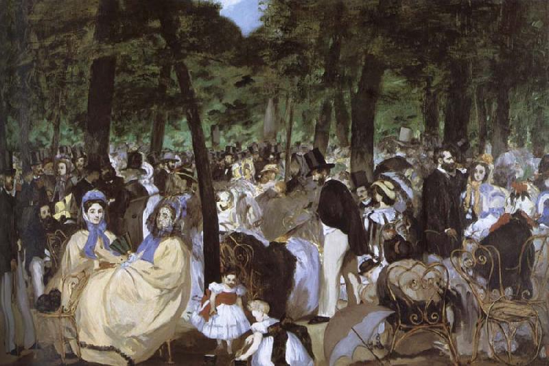 Edouard Manet The Concert oil painting picture